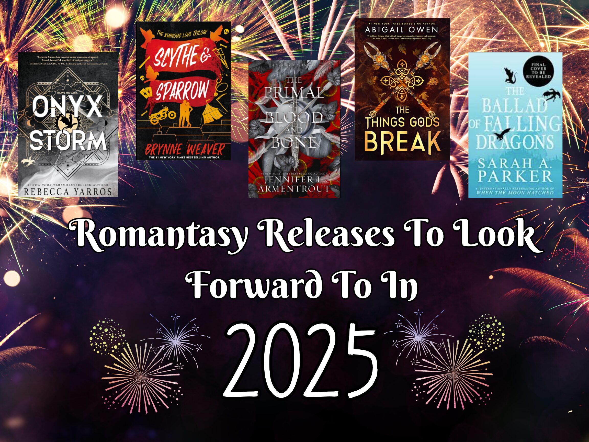 Most Anticipated Romantasy(ish) Books for the New Year!