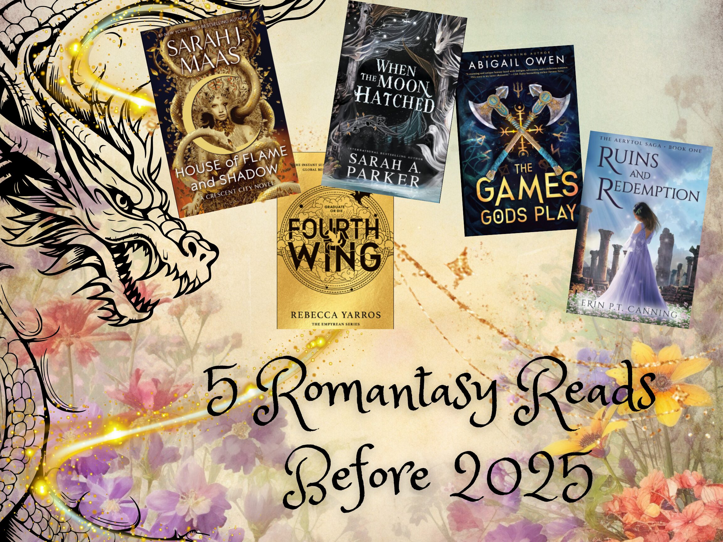 5 Romantasy Reads You Need to Devour Before 2025